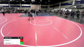 123 lbs Quarterfinal - Rianna Rivas, Catalines Wildcat WC vs Jasmine Sanchez, Team Quest