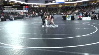 131 lbs Champ. Round 1 - Zoe Gress, East Stroudsburg University vs Emmily Patneaud, Iowa