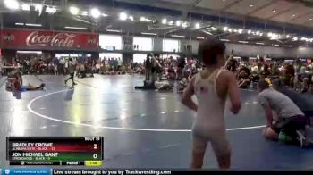 55 lbs 2nd Wrestleback (16 Team) - Jon Michael Gant, Stronghold - Black vs Bradley Crowe, Alabama Elite - Black&nbsp;