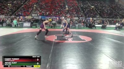 G 126 lbs Cons. Round 3 - Mitzie Hunt, Bear Lake vs Caddy Tverdy, Garden Valley