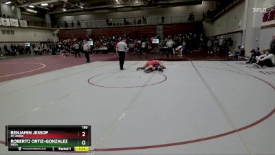 190 lbs Quarterfinal - Benjamin Jessop, St. Johns vs Roberto Ortiz-Gonzalez, Mesa