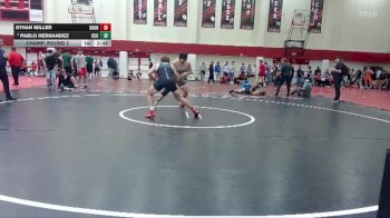 184 lbs Champ. Round 2 - Ethan Miller, Southern Oregon vs Pablo Hernandez, Clackamas Community College