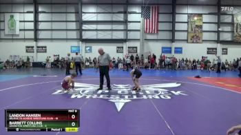 70 lbs Round 1 (4 Team) - Barrett Collins, LEXINGTON WRESTLING CLUB vs Landon Hansen, BELIEVE TO ACHIEVE WRESTLING CLUB