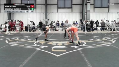 141 lbs Consi Of 16 #1 - Kevin Ruland, Coast Guard vs SEBASTIAN SARGENT, Plymouth