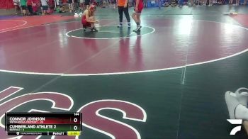 144 lbs Round 1 (6 Team) - Connor Johnson, Weyauwega-Fremont vs Cumberland Athlete 2, Buffalo