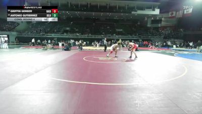 144 lbs Cons. Round 4 - Griffin Gerber, Oakdale vs Antonio Gutierrez, Delhi