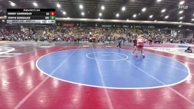Round 1 - Henry Sarringar, Sibley-Ocheyedan vs Toryn Gonsalez, Sidney Wrestling Club