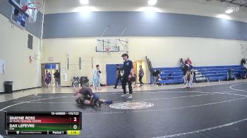 115/122 2nd Place Match - Dax Lefevre, C2X vs Shayne Ross, KC Elite Training Center