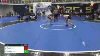 120 lbs R-32 - Logan Richey, Quaker Valley vs Troy Hohman, Penn Trafford