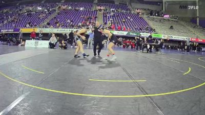 160 lbs Quarters & 1st Wb (16 Team) - Lillian Baynes, Quincy vs Sydney Perry, North Central College