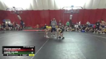 145 lbs Placement Matches (8 Team) - Gabriel Galang, Wausau West vs Drafted Wrestler, La Crescent Hokah