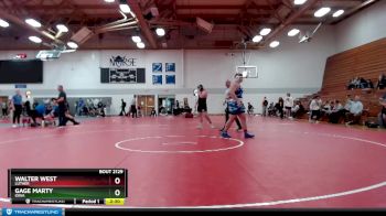 Elite 285 lbs 3rd Place Match - Gage Marty, Iowa vs Walter West, Luther