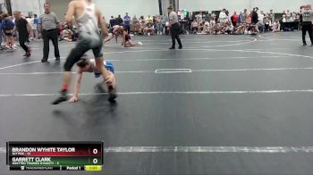 126 lbs Round 5 (8 Team) - Brandon Wyhite Taylor, Sly Fox vs Garrett Clark, Whitted Trained Dynasty
