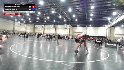 215 lbs Rr Rnd 2 - Gideon Bartlett, Creekside High School vs Gabriel Ortiz, Eagle Wrestling Club