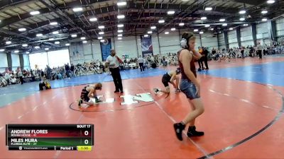 96 lbs Rd# 8- 12:30pm Saturday Final Pool - Miles Mura, Florida Elite vs Andrew Flores, Rough House