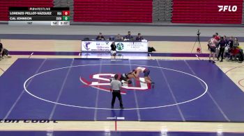 197 lbs Cal Johnson, Shenandoah University vs Lorenzo Pellot-Vázquez, Roanoke College