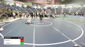 62 lbs Round Of 16 - Karson Smith, NE Boyz vs Liam Wright, Bear Cave WC