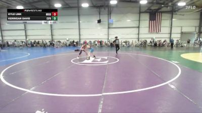 100 lbs Round 3 (12:30pm Saturday) - Kerrigan Davis, Terps Xpress vs Kyle Link, Maryland Gold