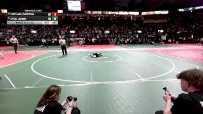 55 lbs Cons. Round 2 - Jack Libert, CFD2 vs Declan Overton, GFF3