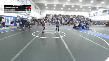 115 lbs Champ. Round 2 - Aubree Gutierrez, Marina vs Ximena Martinez, Orange