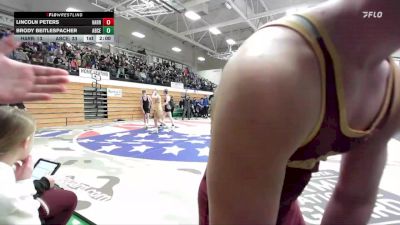 150 lbs Quarterfinals (8 Team) - Owen Ward, Aberdeen Central vs Connor Bain, Harrisburg