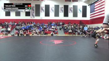 138 lbs Quarterfinal - Dallas Tisue, Wapsie Valley vs Dominik Montiel, Union, LaPorte City