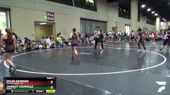 110 lbs Round 2 (6 Team) - Mylee Goodwin, TN AAU- Havok vs Charley Courville, BRAWL