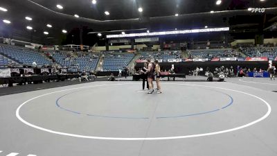 160 lbs Champ. Round 1 - Justice Thomas, Ottawa vs Vida Boskovic, Southern Oregon