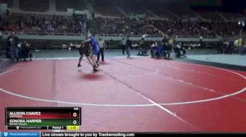 145 lbs Champ. Round 1 - Allison Chavez, Westview vs Sonora Harper, Round Valley