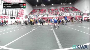 130 lbs Rr Rnd 4 - Tanner Bryson, Division Bell Wrestling vs Ella Brown, Choctaw Ironman