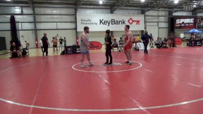 130 kg Consi Of 8 #1 - Jadon Brownlee, JAB Wrestling vs Nick West, Michigan Wrestling Club