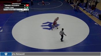 133 lbs Cons. Semi - Michael Policarpio, Roanoke College vs Corey Cope, Elizabethtown College