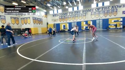 175 White Quarterfinal - Gavin Slocum, Winter Haven vs Anthony Garcia, Gateway