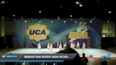 Sebastian River High School - Sebastian River Shark Royalty [2021 Small Varsity Division I Day 1] 2021 UCA Central Florida Regional