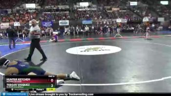 Semifinal - Teegan Vasquez, Glacier (Kalispell) vs Hunter Ketchem, Billings Skyview