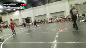 68 lbs Round 6 (8 Team) - Cree Garza, Washington Dual Team vs Carson Swartwood, Alpha Elite