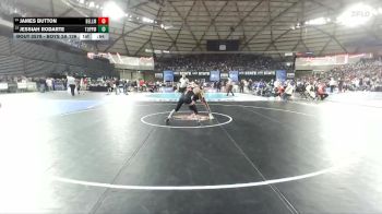 Boys 2A 126 lbs Cons. Round 3 - Jessiah Rodarte, Toppenish vs James Button, Bellingham