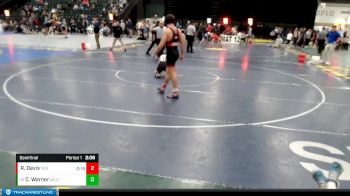 149 lbs Semifinal - Channing Warner, Northeastern Junior College vs Reese Davis, Nebraska