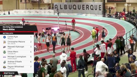 Men's 800m, Prelims 2