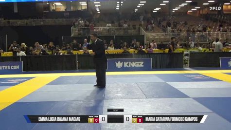 Maria Catarina Formoso Campos vs Emma Lynn Tarnovsky 2025 Pan Kids Jiu-Jitsu IBJJF Championship