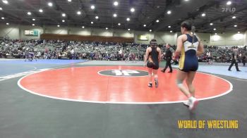 107 lbs Semifinal - Jaazaniah Lustre, Zillah vs Abigail Trujillo, Shafter Youth Wrestling