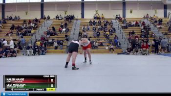 285 lbs Cons. Semi - Levi Malcolm, University Of Mary vs Kaleb Haase, Saint Cloud State