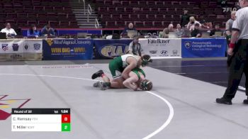 127 lbs Round Of 32 - Collin Ramsay, Pen Argyl vs Thanyal Miller, North Star