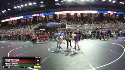 1A 138 lbs Champ. Round 1 - Ryan Winters, The King`s Academy vs Asher Bacon, First Baptist (Naples)