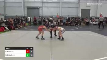 49 lbs Rr Rnd 5 - Princeton Nunn, Cali Red vs Roan Rickel, Aggression Legionaries