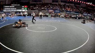 D 1 138 lbs Cons. Round 3 - Darrius Rosette, Baton Rouge vs Josiah Sejour, Live Oak