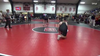 285 lbs 17th Place Match - Isaac Wedgewood, Montezuma vs Taiten Jacobs, New London