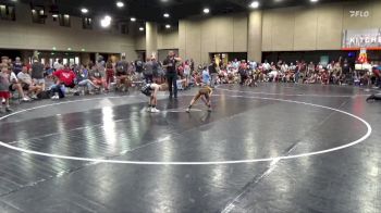 60 lbs Round 1 (6 Team) - Hayes Krueger, Blackman WC vs Landon Childers, Indiana Outlaws