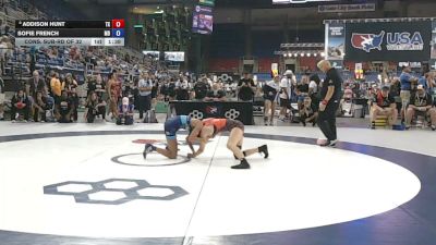 115 lbs Cons. Sub-rd Of 32 - Addison Hunt, Texas vs Sofie French, Maryland