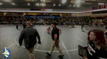 130 lbs Cons. Round 3 - Caleigh Nicholson, New Lenox (Lincoln-Way Central) vs Mariana Taute, Fort Dodge
